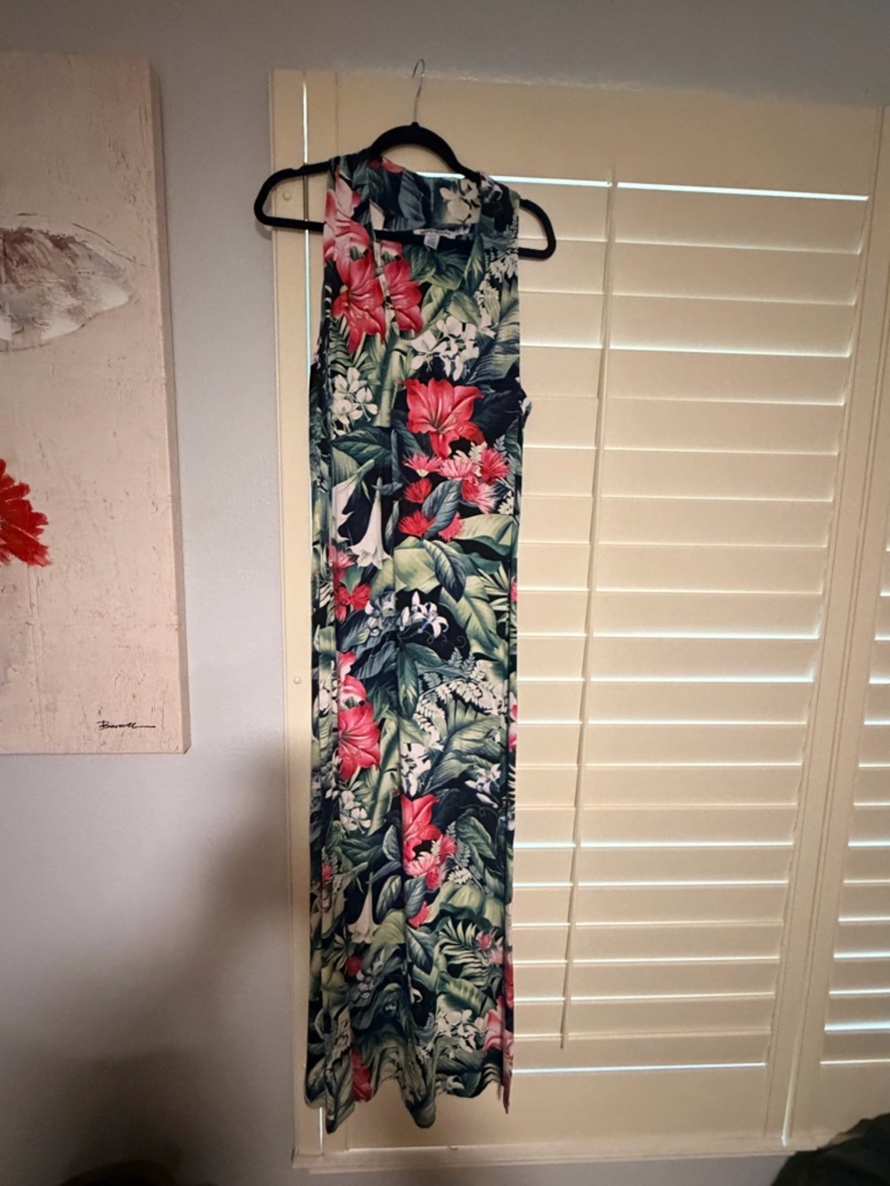 🌺 Tommy Bahama Tropical Floral Maxi Dress - Picture 3 of 4